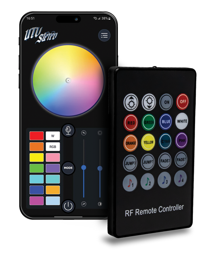 Bluetooth® RGB LED Controller Kit | UTVS-RGB-BTKIT