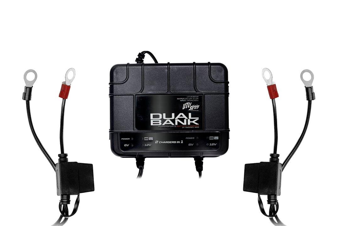 Dual-Bank Battery Charger / Maintainer | UTVS-BCM2