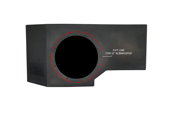 Can-Am® Defender 1000W Single Passenger Side 10" Subwoofer Kit | UTVS-DEF-SUB-1000-PASS