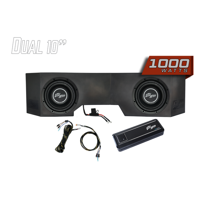 Can-Am® Defender 1000W Dual 10" Subwoofer Kit | UTVS-DEF-SUB-1000-2