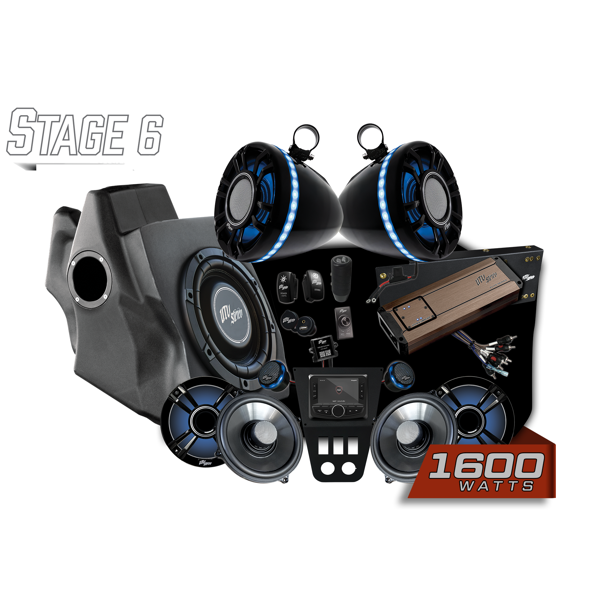 20-'24 Polaris RZR Stage 6 Stereo Kit | Pro Series - Elite | UTV