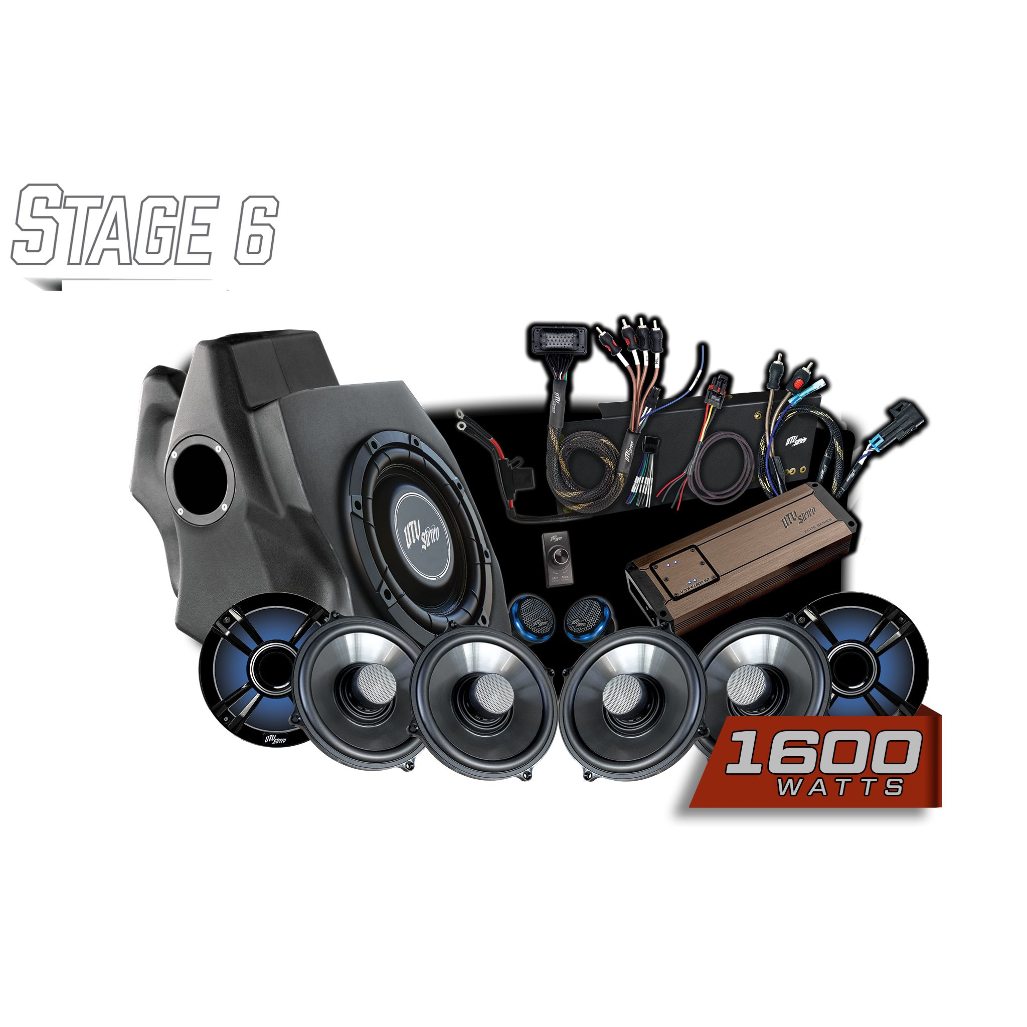 20-'24 Polaris RZR Ride Command Stage 6 Stereo Kit | Pro Series