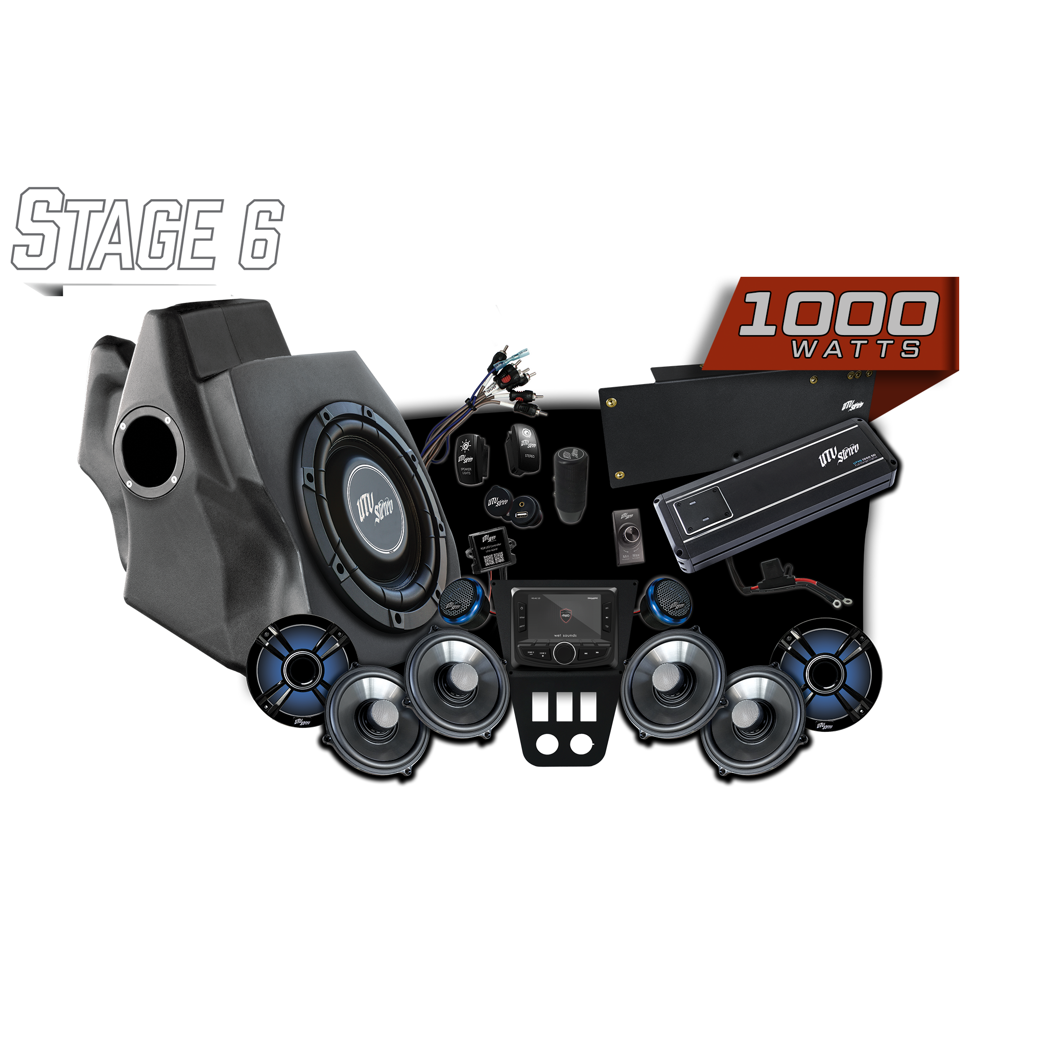 20-'24 Polaris RZR Stage 6 Stereo Kit | Pro Series - Signature