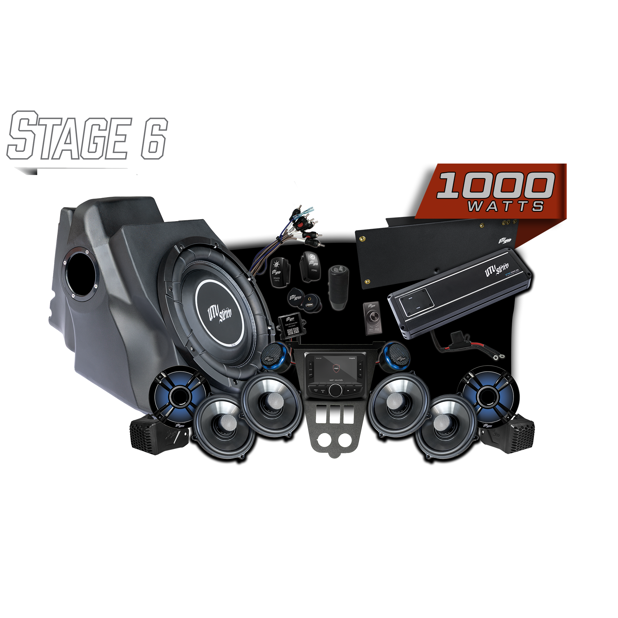 2025+ Polaris RZR Stage 6 Stereo Kit | Pro Series - Signature