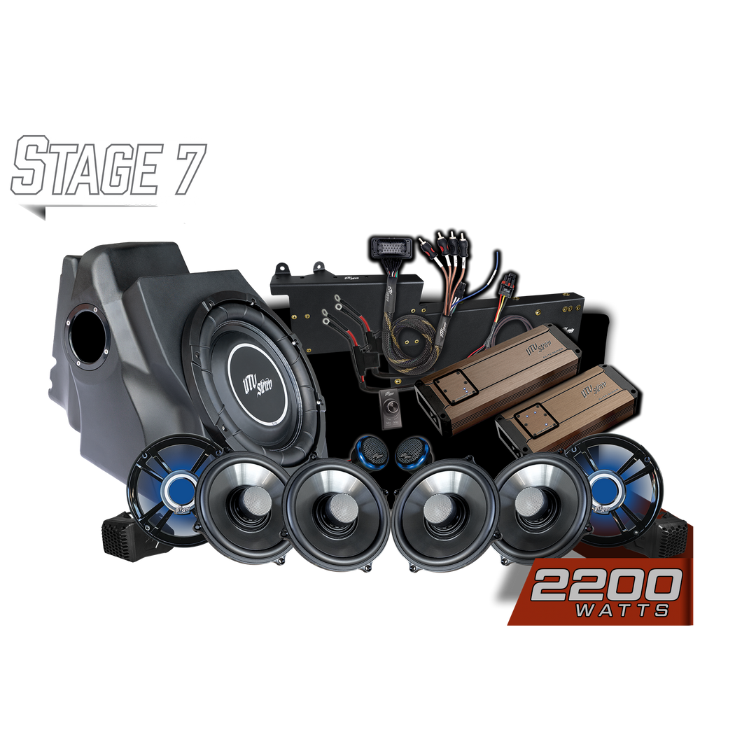 2025+ RZR® Pro Series Ride Command® Stage 7 Stereo Kit | UTVS-PRO2-S7-RC