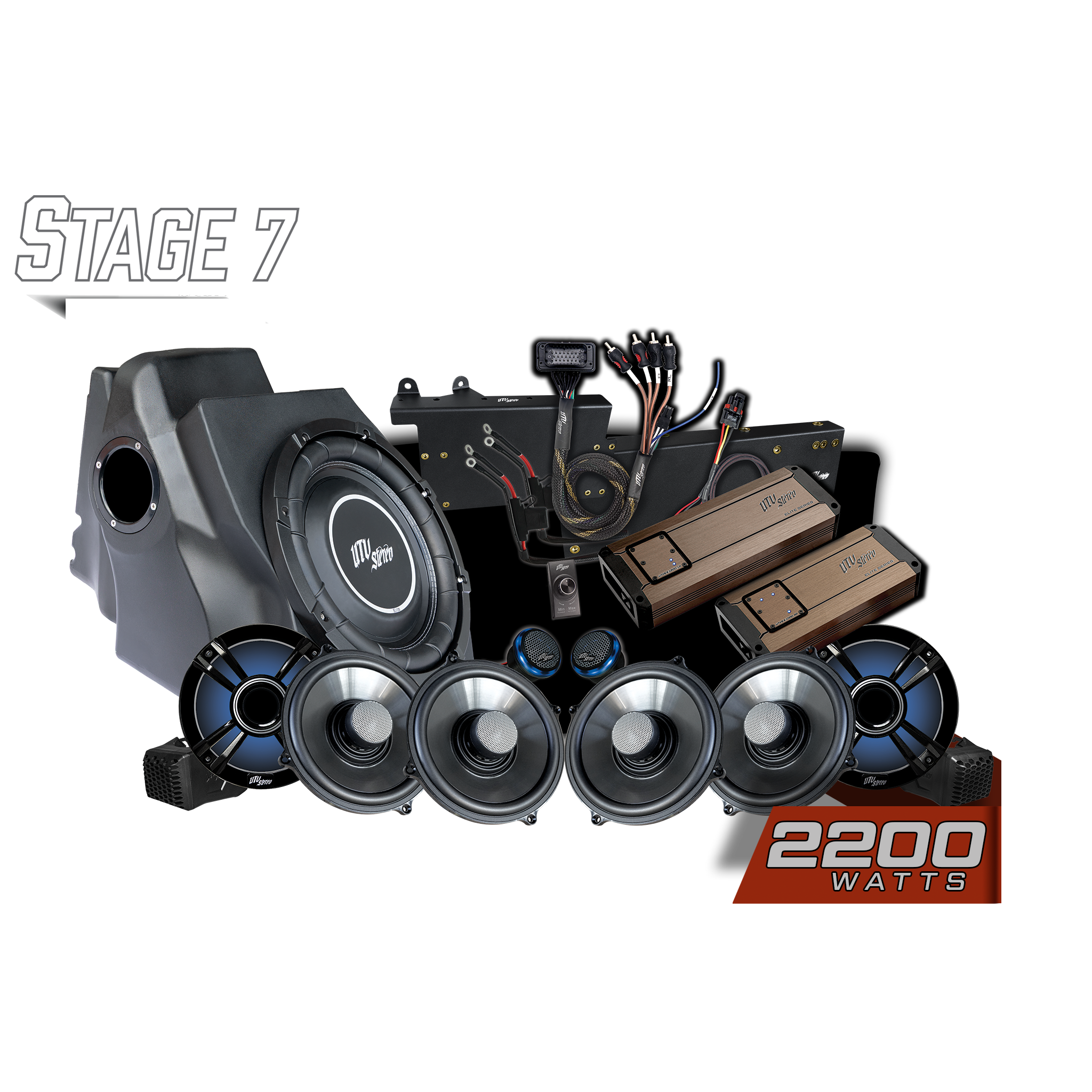 2025+ Polaris RZR® Ride Command® Stage 7 Stereo Kit | Pro Series