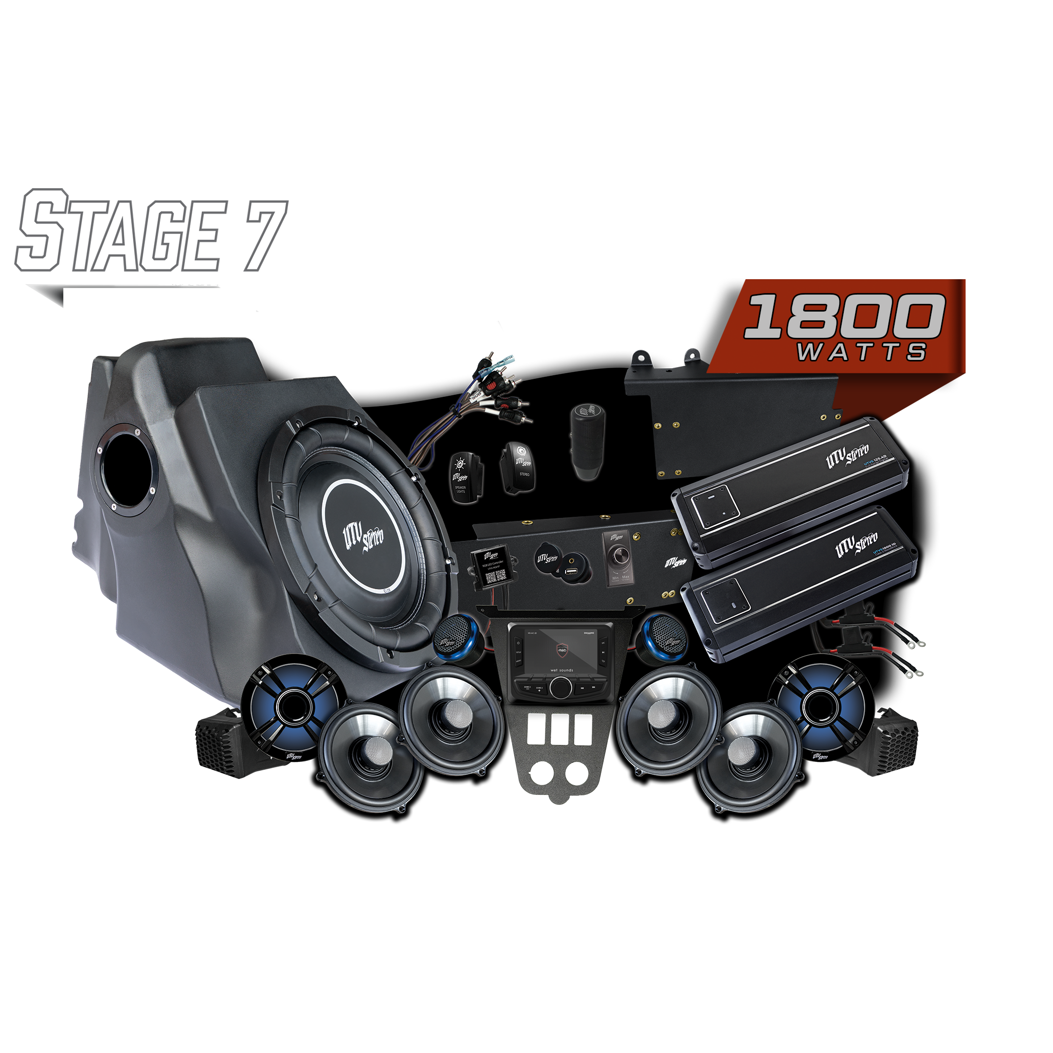 2025+ Polaris RZR Stage 7 Stereo Kit | Pro Series - Signature