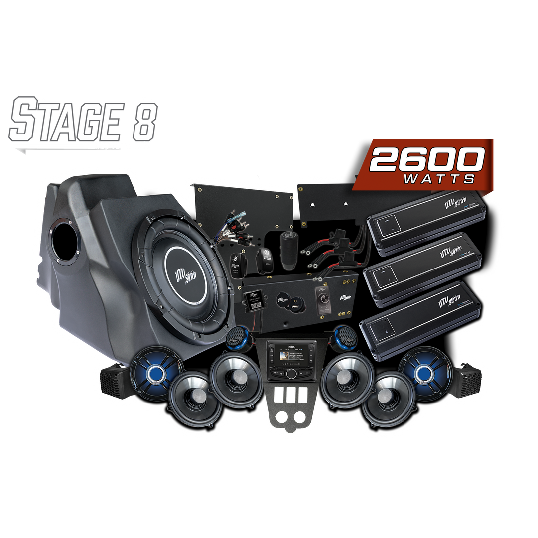 2025+ RZR® Pro Series Signature Stage 8 Stereo Kit | UTVS-PRO2-S8-S