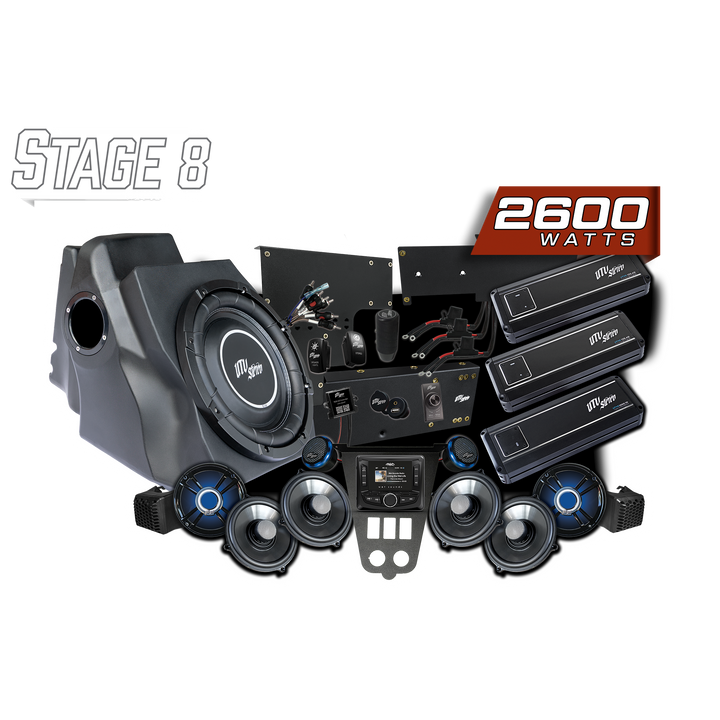 2025+ RZR® Pro Series Signature Stage 8 Stereo Kit | UTVS-PRO2-S8-S