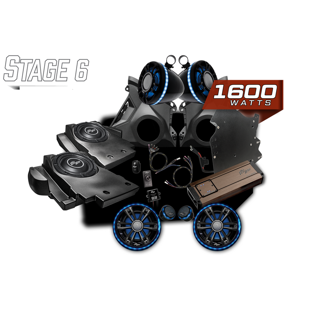 Can-Am® Maverick R BRP GO! Elite Series Stage 6 Stereo Kit | UTVS-R-S6-E-GO