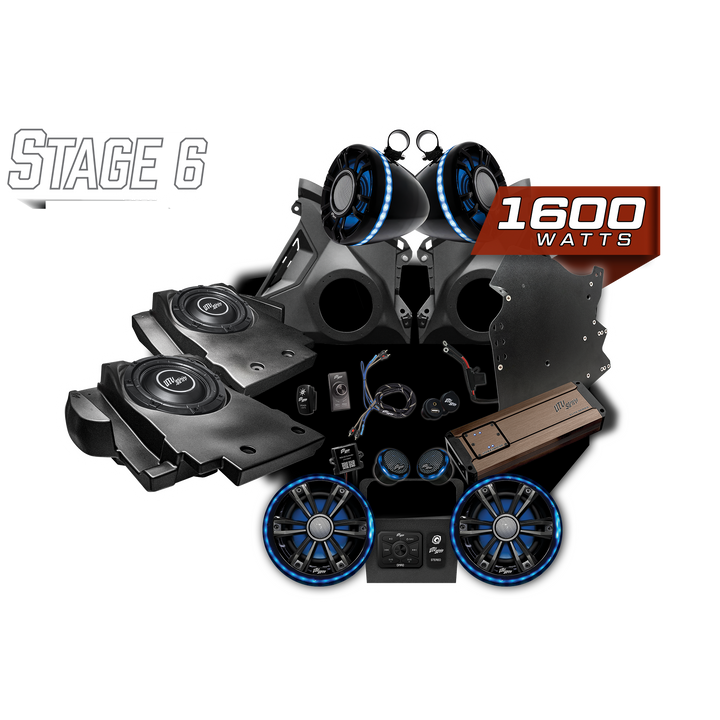 Can-Am® Maverick R Elite Series Stage 6 Stereo Kit | UTVS-R-S6-E