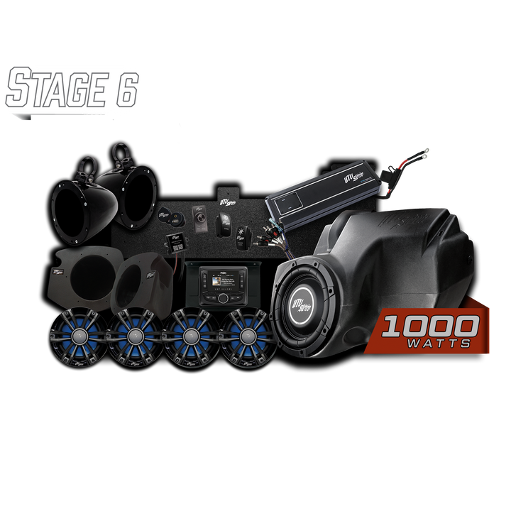 RZR® Signature Series Stage 6 Stereo Kit | UTVS-RZR-S6-S