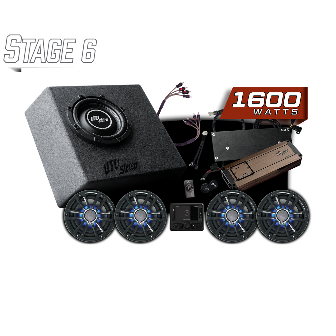 Speed UTV®  Elite Series Stage 6 Stereo Kit (Built to Order - Up to 4 Weeks) UTVS-SPD-S6-E