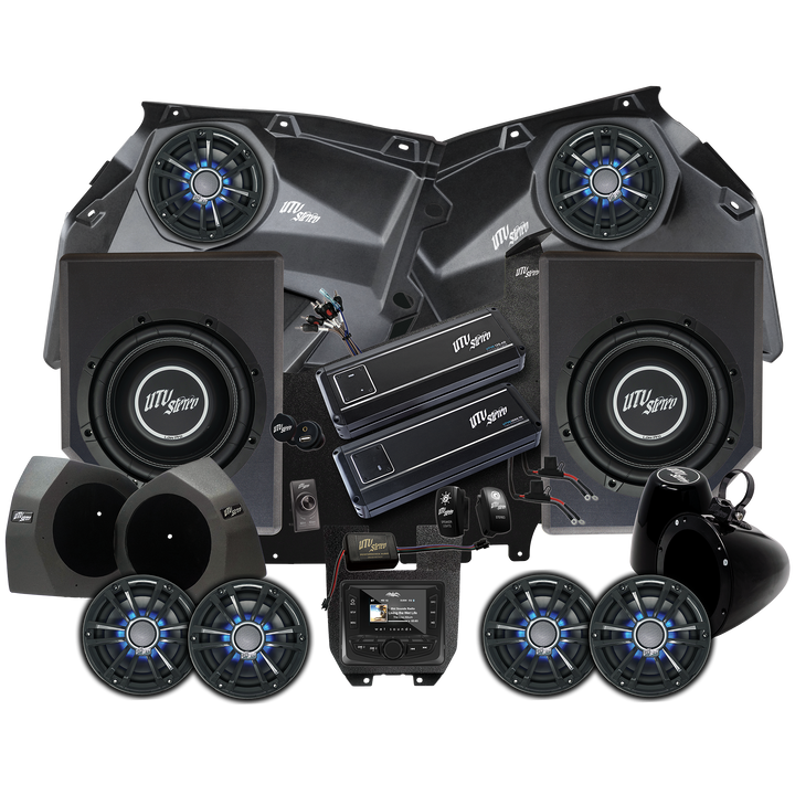 Can-Am® X3 Signature Series Stage 7 Stereo Kit | UTVS-X3-S7-S