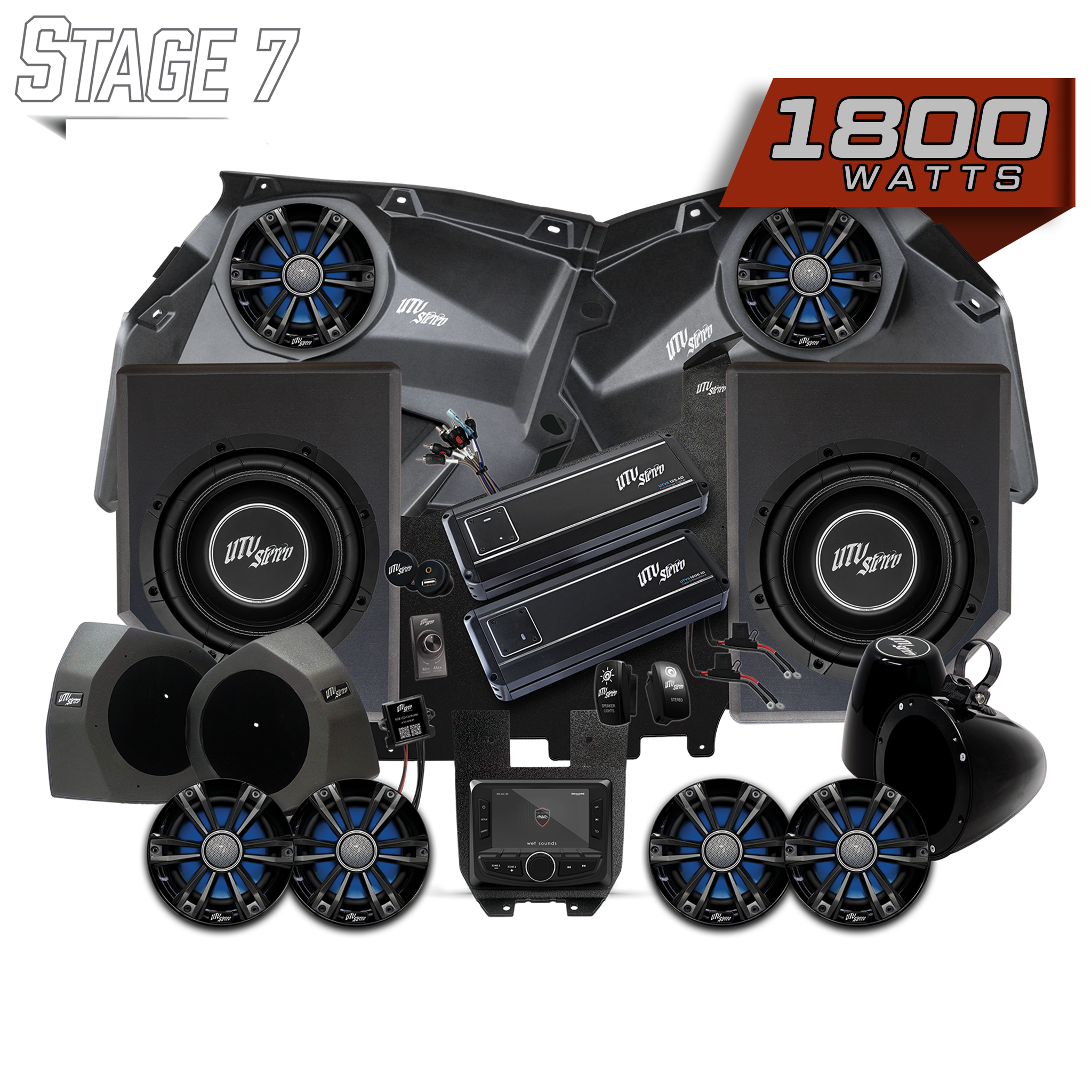 Can-Am® X3 Signature Series Stage 7 Stereo Kit | UTV Stereo