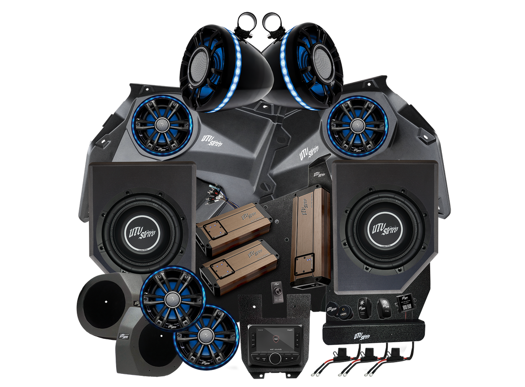 Can-Am® X3 Elite Series Stage 8 Stereo Kit | UTVS-X3-S8-E