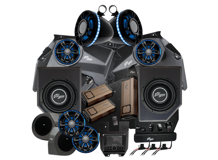 Can-Am® X3 Elite Series Stage 8 Stereo Kit | UTVS-X3-S8-E