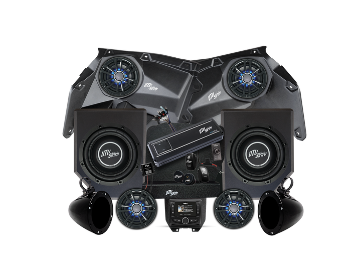 Can-Am® X3 Signature Series Stage 6 Stereo Kit |  UTVS-X3-S6-S