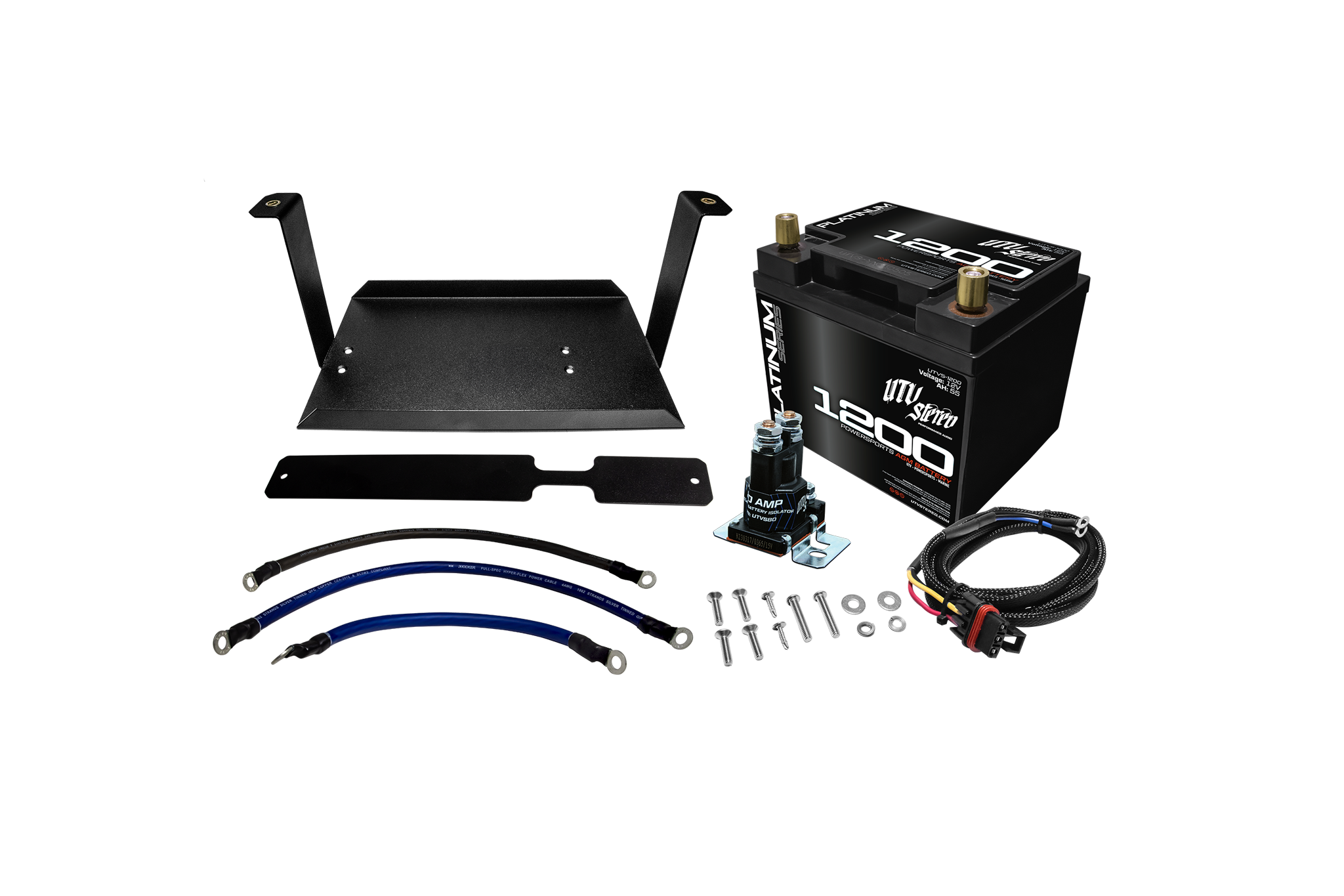 ペイ×2 Polaris Expedition 2nd Battery Kit | UTV Stereo