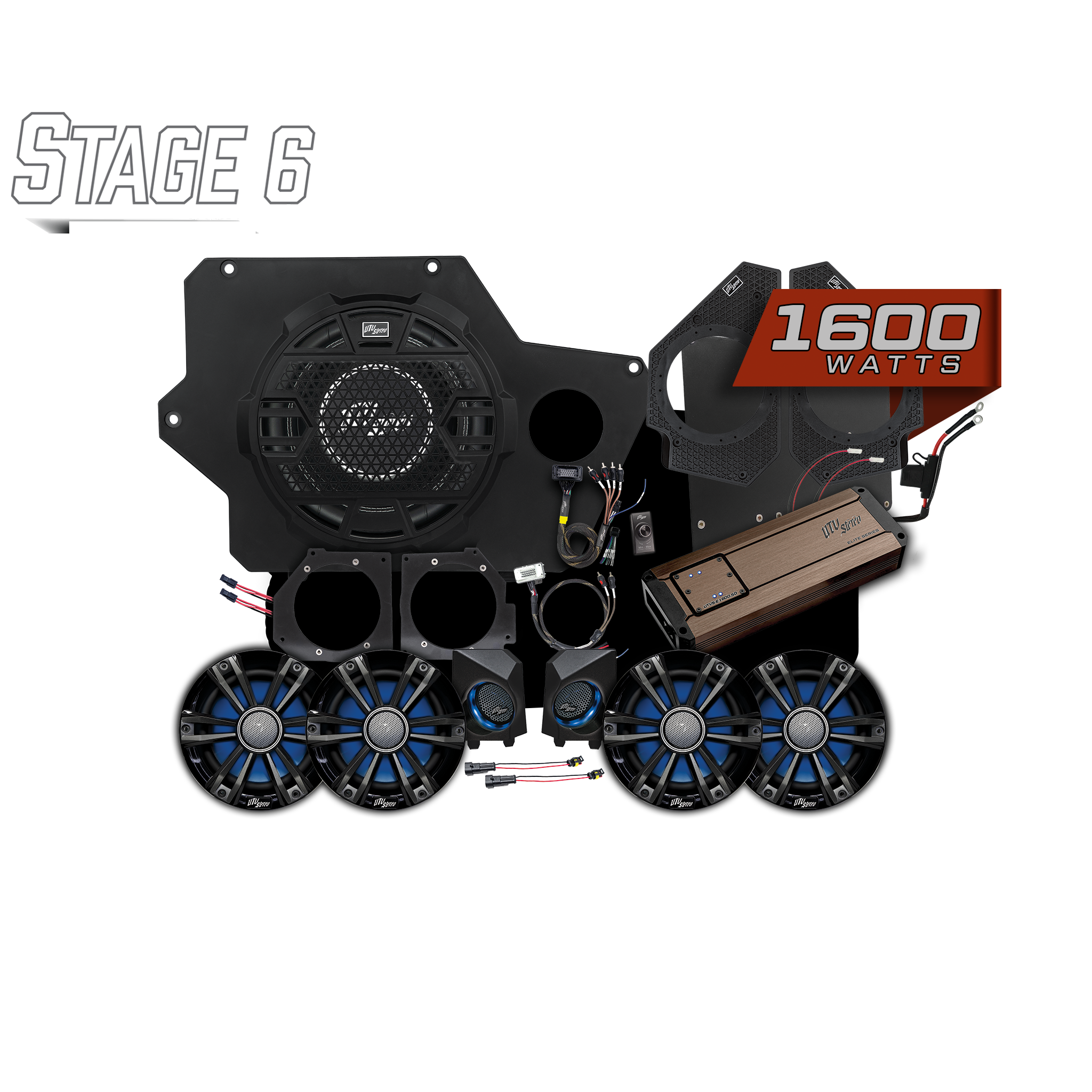 Polaris RZR Ride Command Stage 7 Stereo Kit | Pro Series | UTV Stereo