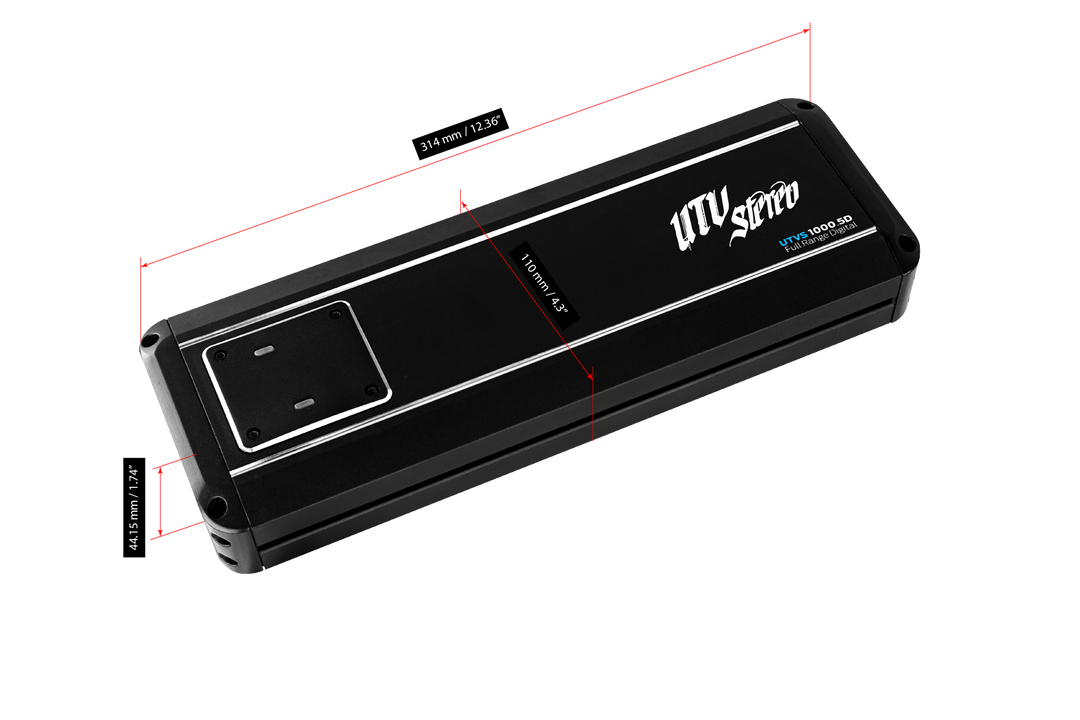 Signature Series 1000W 5-Channel Amplifier | UTVS1000.5D Kawasaki