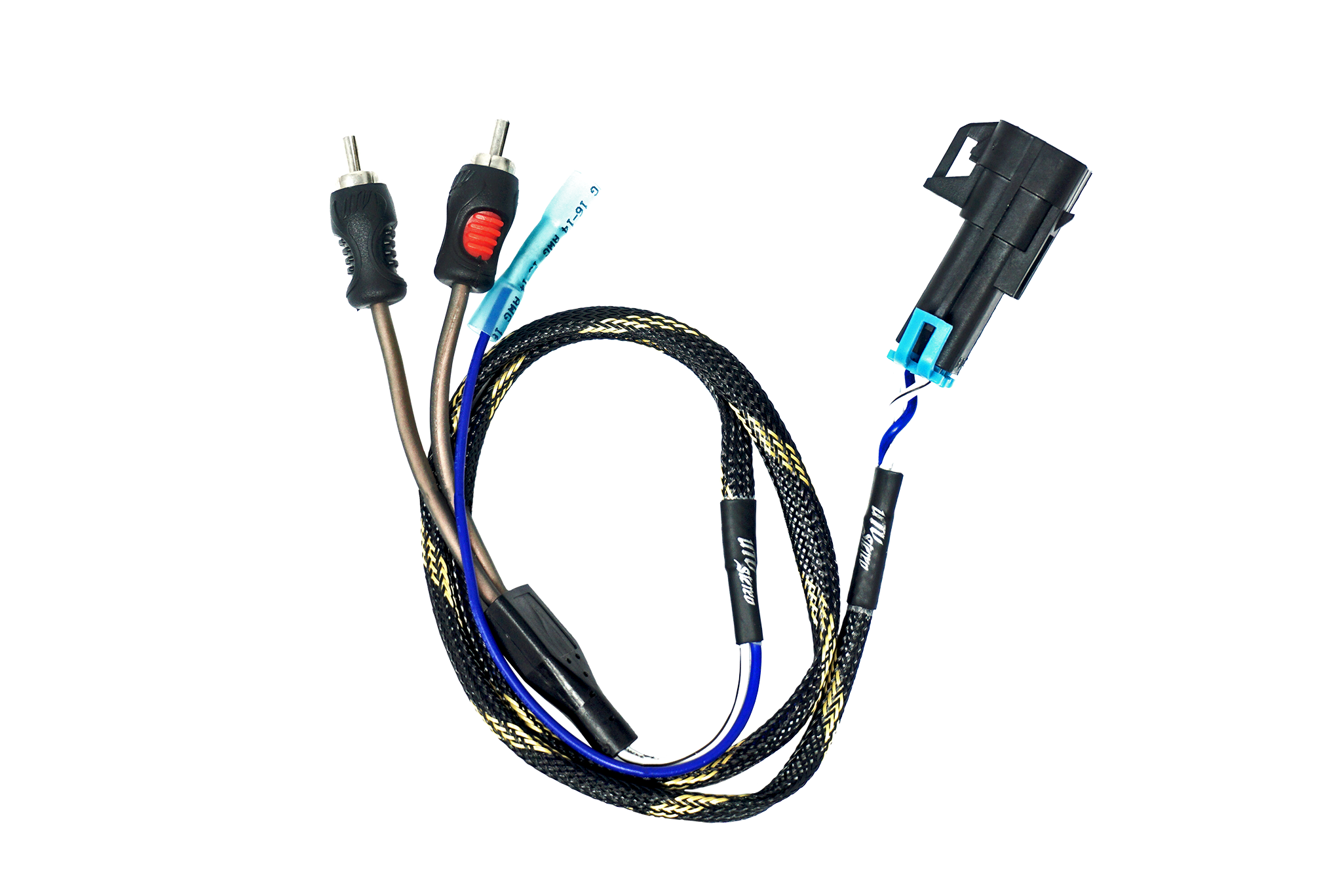 Polaris RZR® Ride Command Subwoofer RCA Output Harness + Remote Pro
