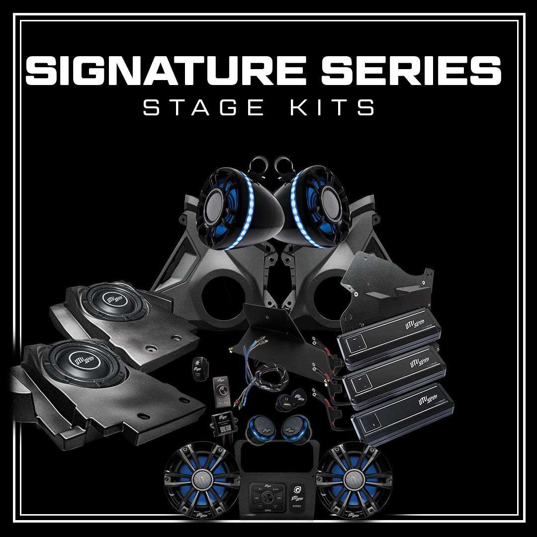 Maverick R | Signature Stage Kits | UTV Stereo