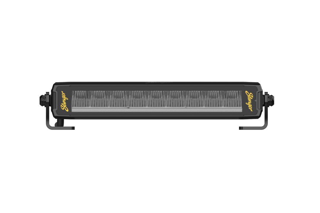 HEXCORE Universal 10" Straight LED Light Bar, Flood Beam with Amber & White Position Light | STL10LB