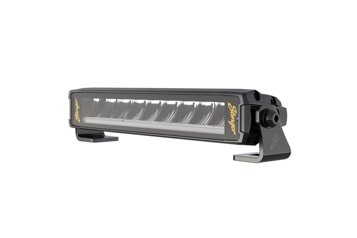 HEXCORE Universal 10" Straight LED Light Bar, Flood Beam with Amber & White Position Light | STL10LB