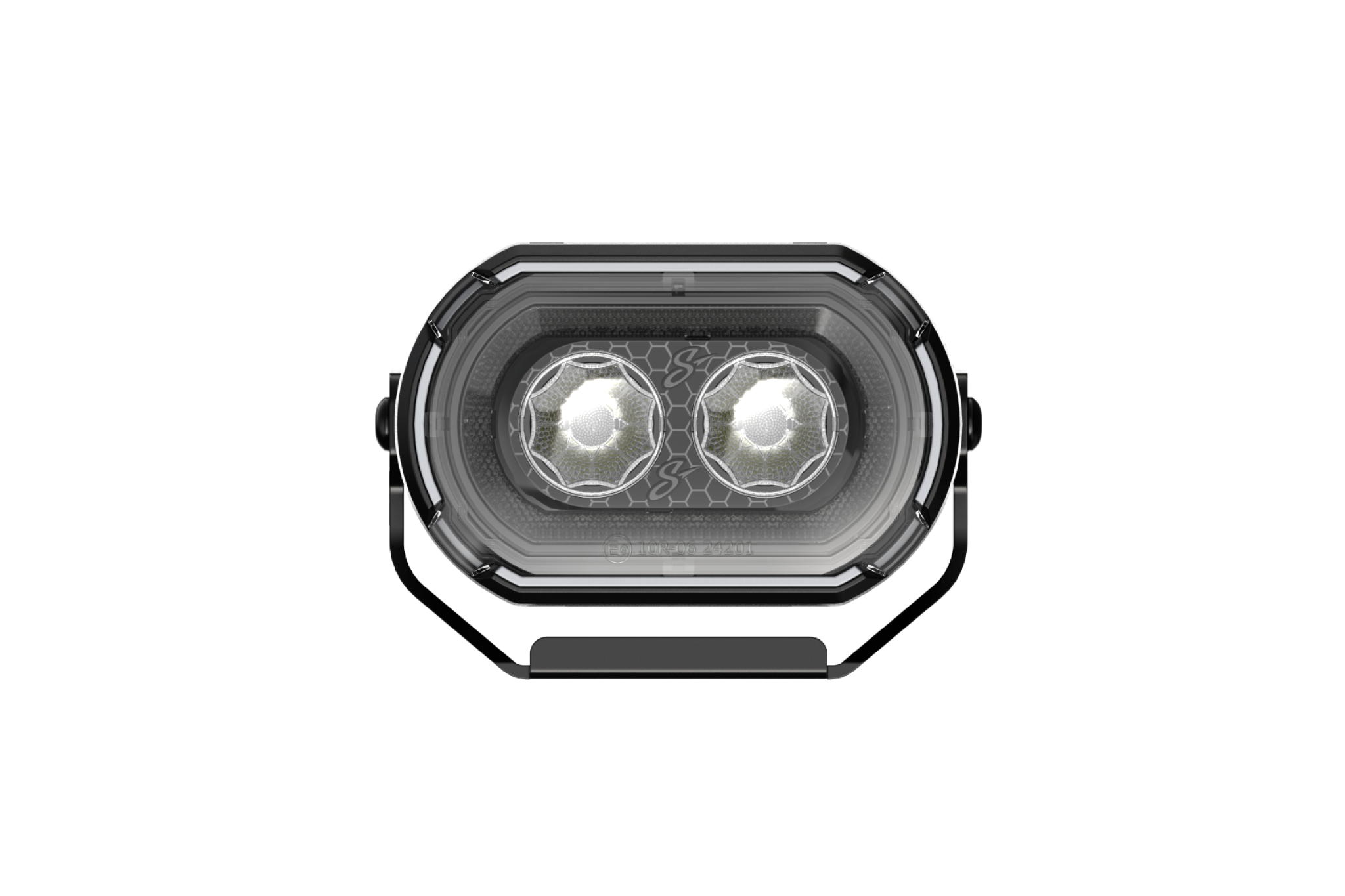 Stinger dual lens LED off road light with mounting bracket