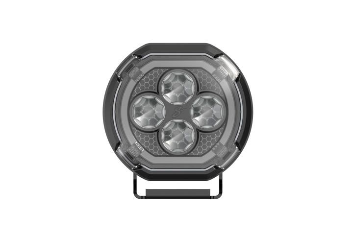 HEXCORE Universal 4" LED Pod Lights, Driving Beam Amber & White (Pair) | STL4PDL