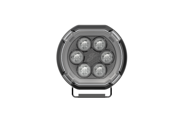 HEXCORE Universal 6" LED Pod Lights, Driving Beam Amber & White (Pair) | STL6PDL