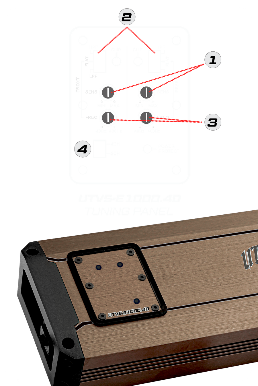 UTV Stereo Sound System Tuning