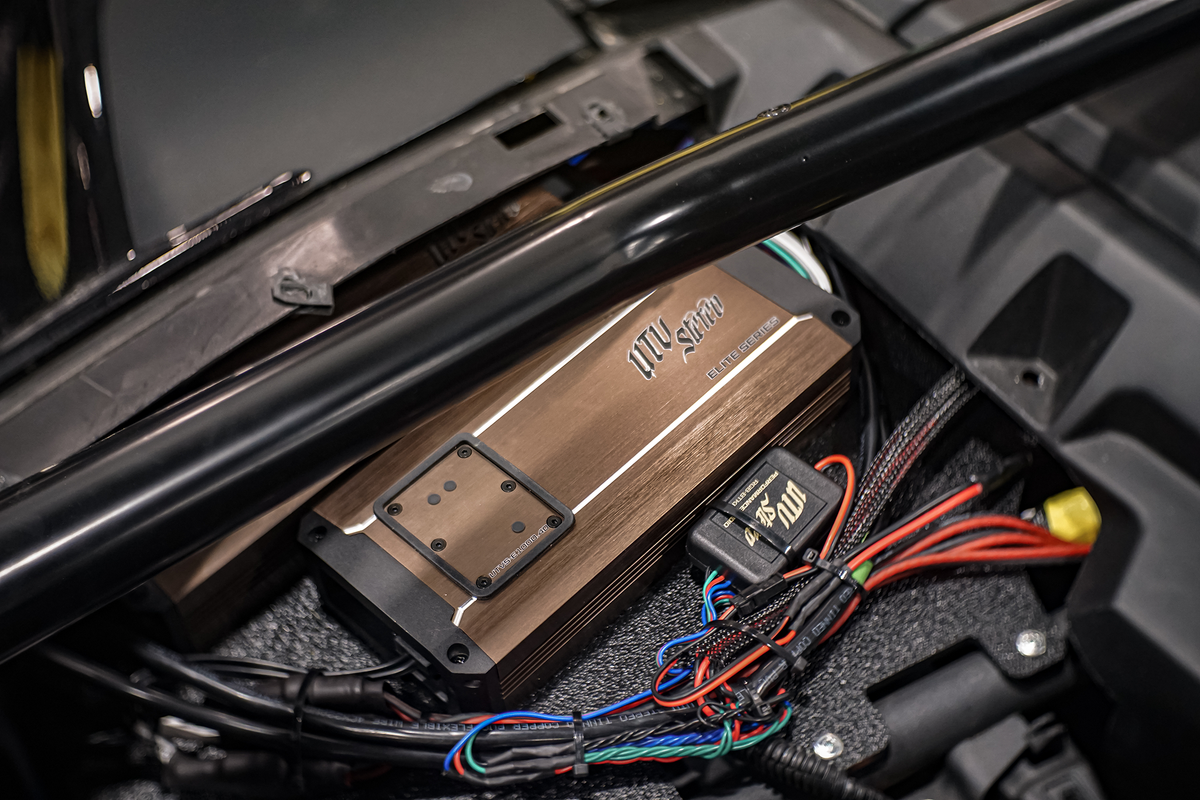 CanAm® X3 Signature Series Stage 6 Stereo Kit UTV Stereo