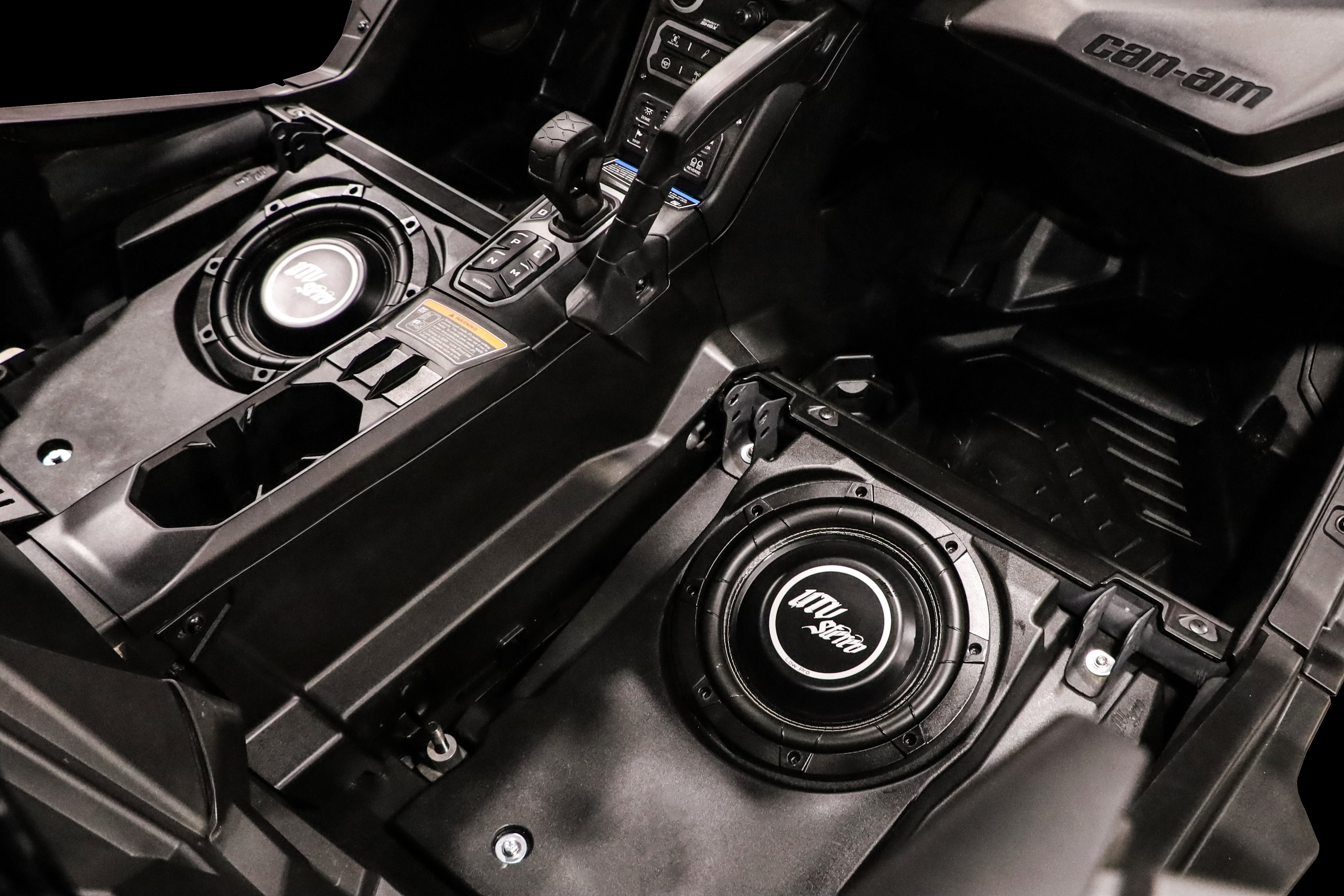 thumbnail image 2 of Kuztomboxes Tail Gate Subwoofer Enclosure For Can-Am Maverick X3 2017-2023 – 2x10" Woofers 2 of 5