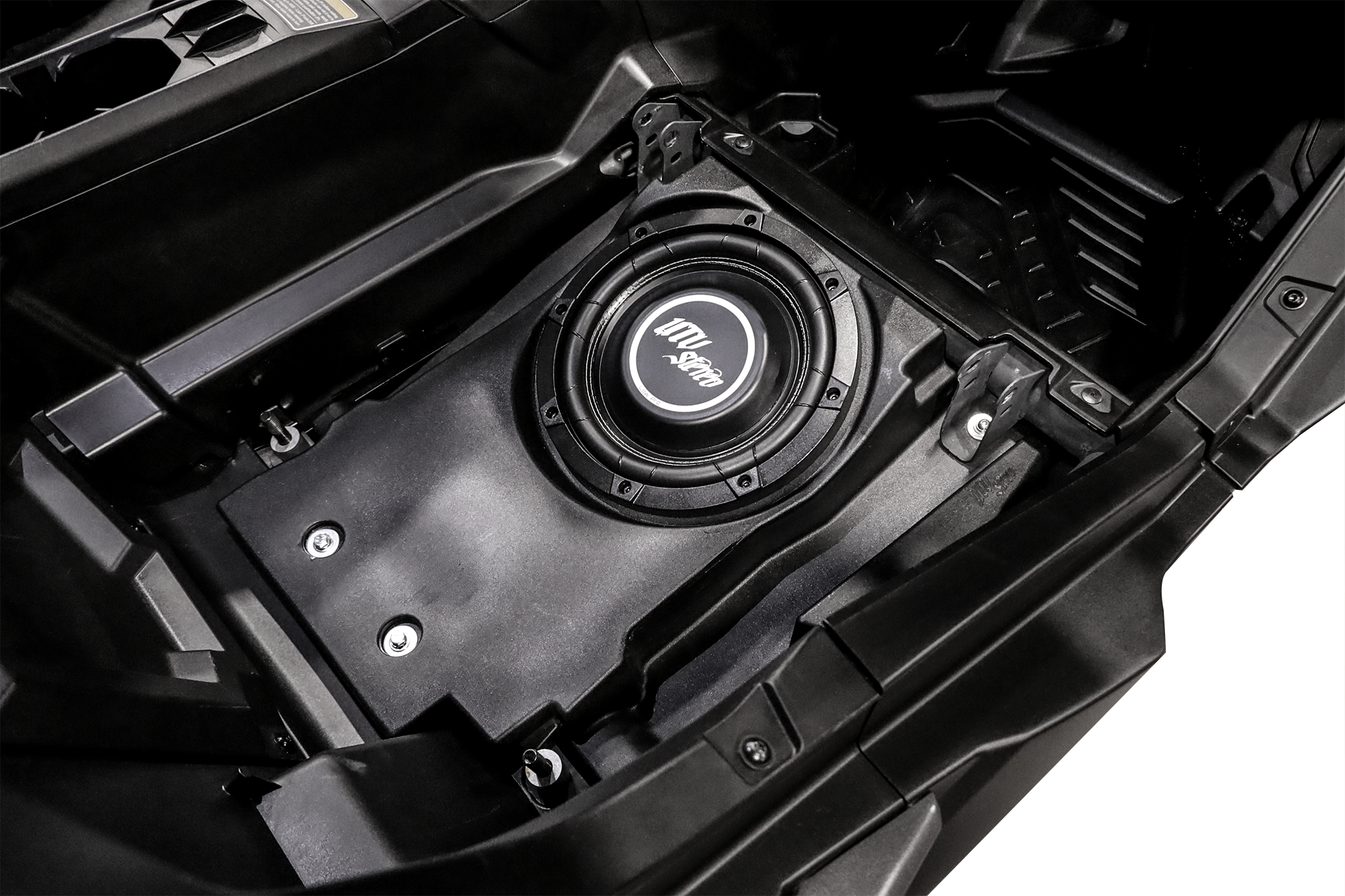 thumbnail image 2 of Kuztomboxes Tail Gate Subwoofer Enclosure For Can-Am Maverick X3 2017-2023 – 2x10" Woofers 2 of 5