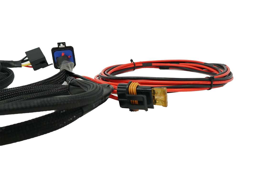 RZR® Pro Series High Current Harness + Rocker Switch & Pulse Bar Plug | UTVS-PRO-HRN-HC-RKR