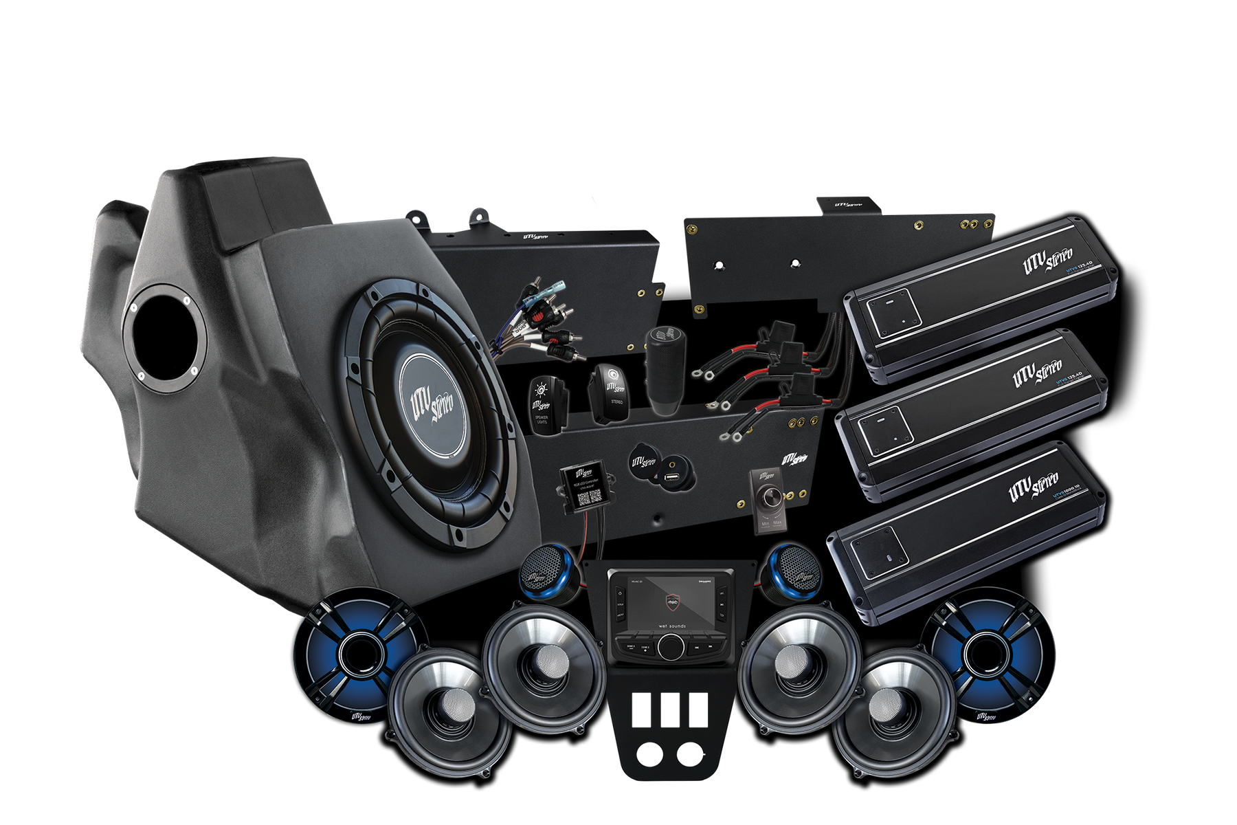20-'24 Polaris RZR Stage 8 Stereo Kit | Pro Series - Signature