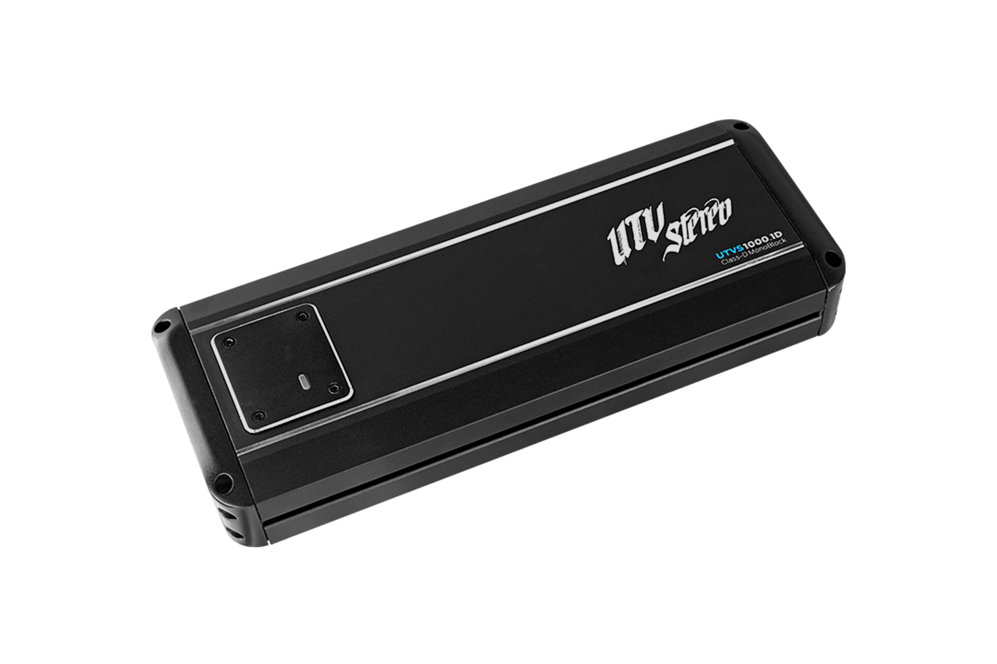 UTV Stereo UTVS1000 1D Class D monoblock amplifier in black