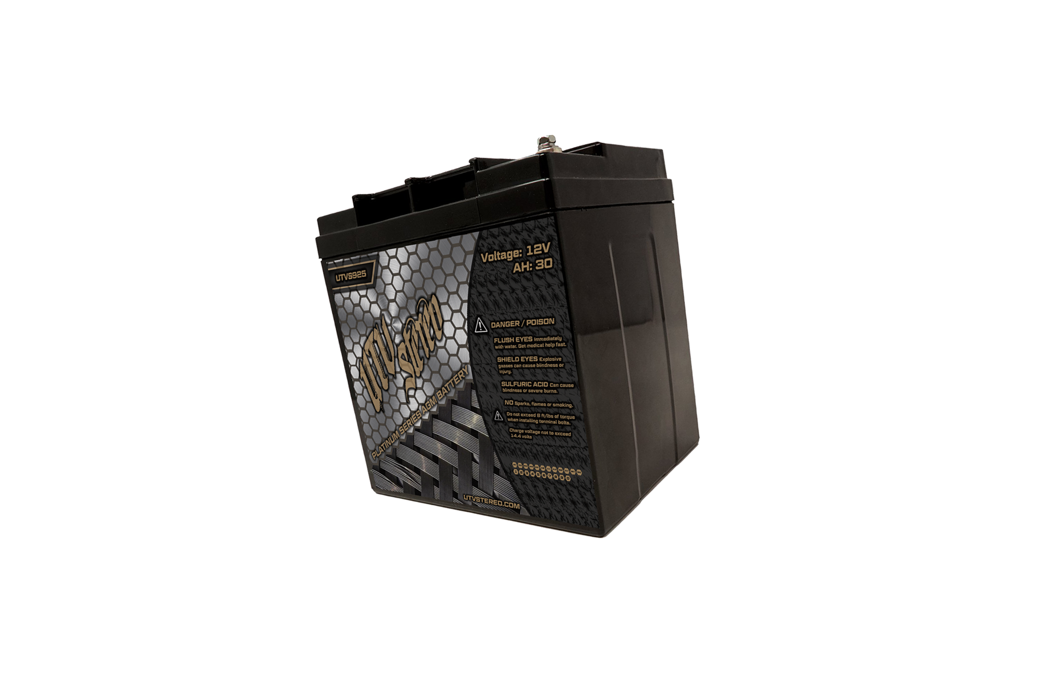 Can-Am Defender 2 Zweitbatterie-Kit – Mit 1200 CA AGM-Batterie, Halterung, Isolator, Kabel, Für UTV & Geländewagen, Made In USA