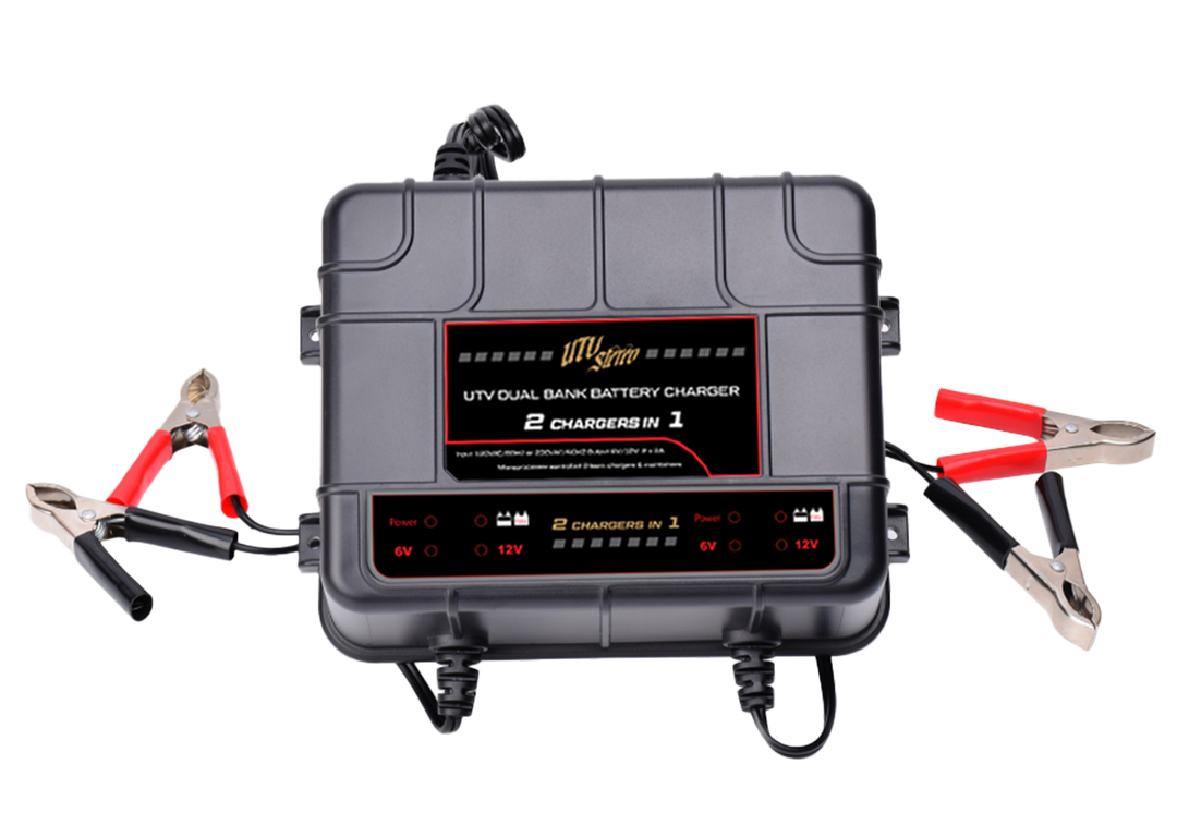 Dual-Bank Battery Charger / Maintainer | UTVS-BCM2