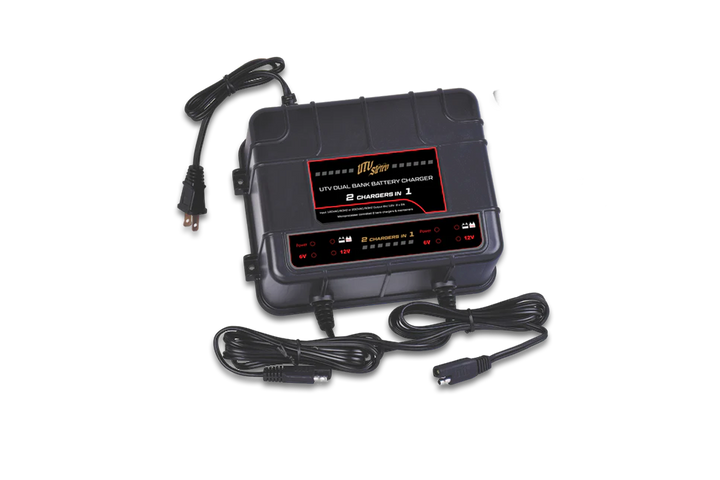 Dual-Bank Battery Charger / Maintainer | UTVS-BCM2