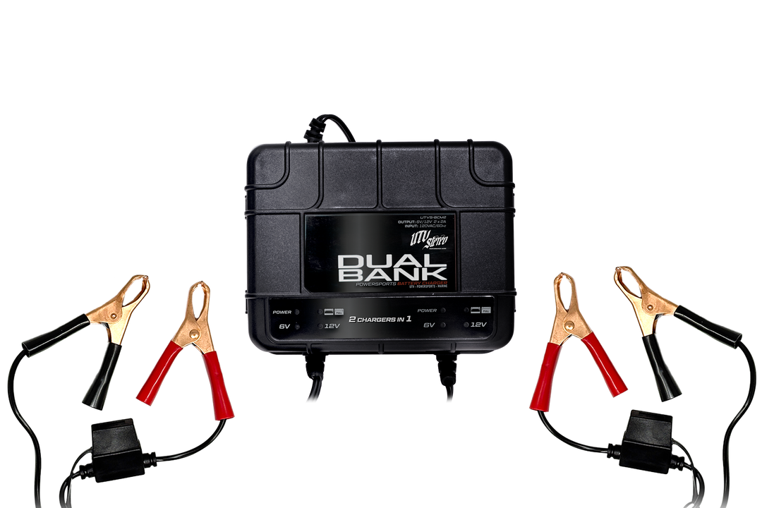 Dual-Bank Battery Charger / Maintainer | UTVS-BCM2