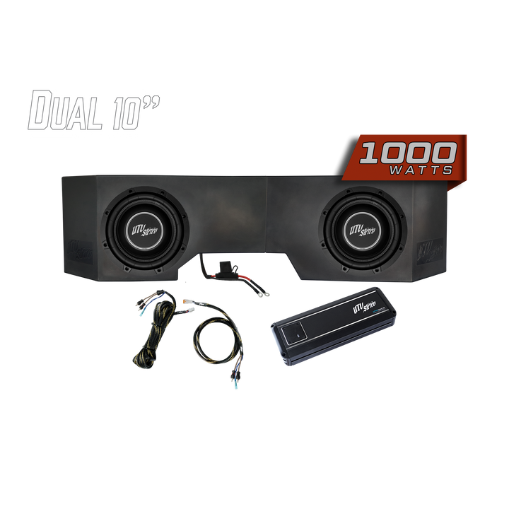 Can-Am® Defender HD10 1000W Dual 10" Subwoofer Kit | UTVS-DEF-SUB-1000-2