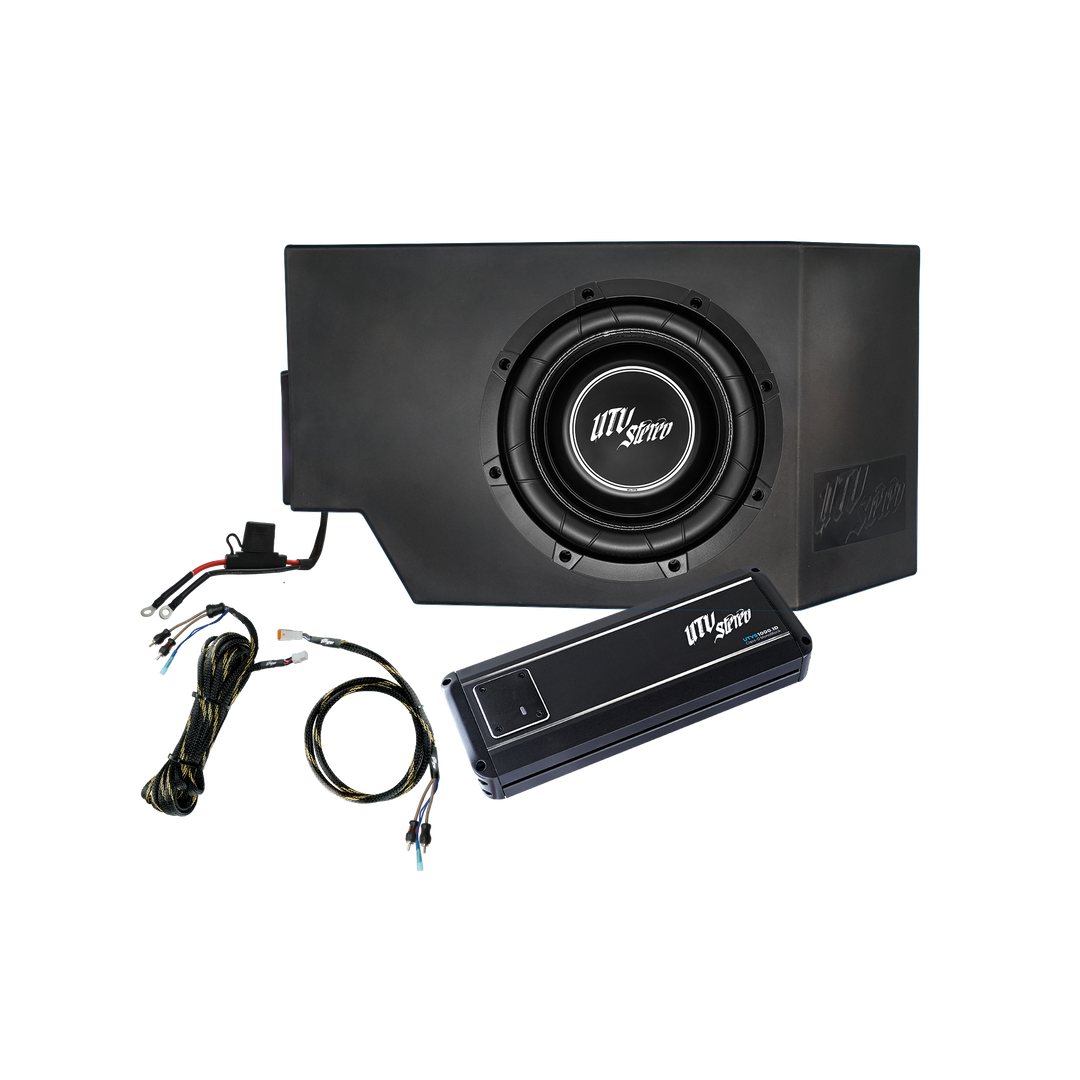 Can-Am® Defender HD10 1000W Single Passenger Side 10" Subwoofer Kit | UTVS-DEF-SUB-1000