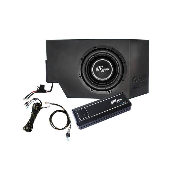 Can-Am® Defender HD10 1000W Single Passenger Side 10" Subwoofer Kit | UTVS-DEF-SUB-1000