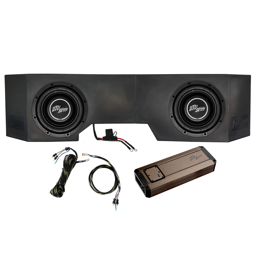 Can-Am® Defender 1200W Dual 10" Subwoofer Kit  | UTVS-DEF-SUB-1200-2