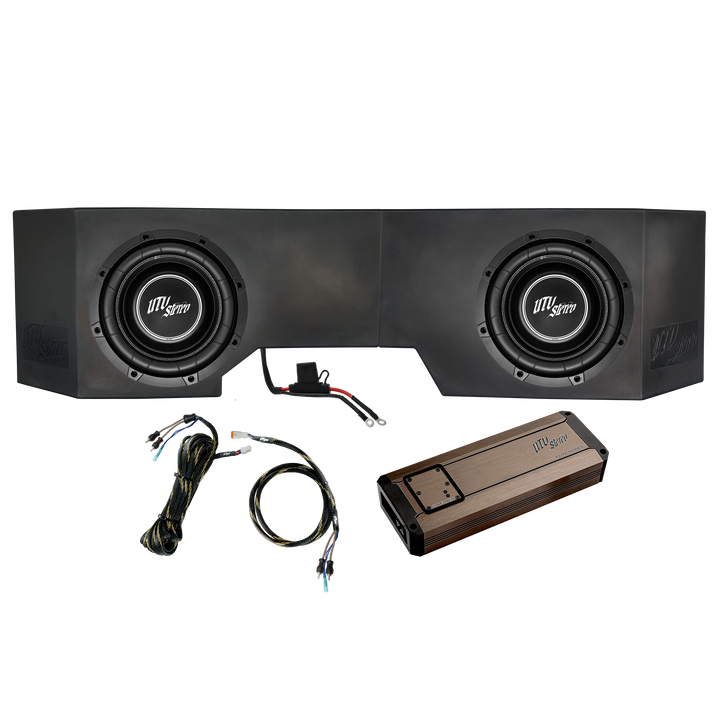 Can-Am® Defender HD10 1200W Dual 10" Subwoofer Kit  | UTVS-DEF-SUB-1200-2