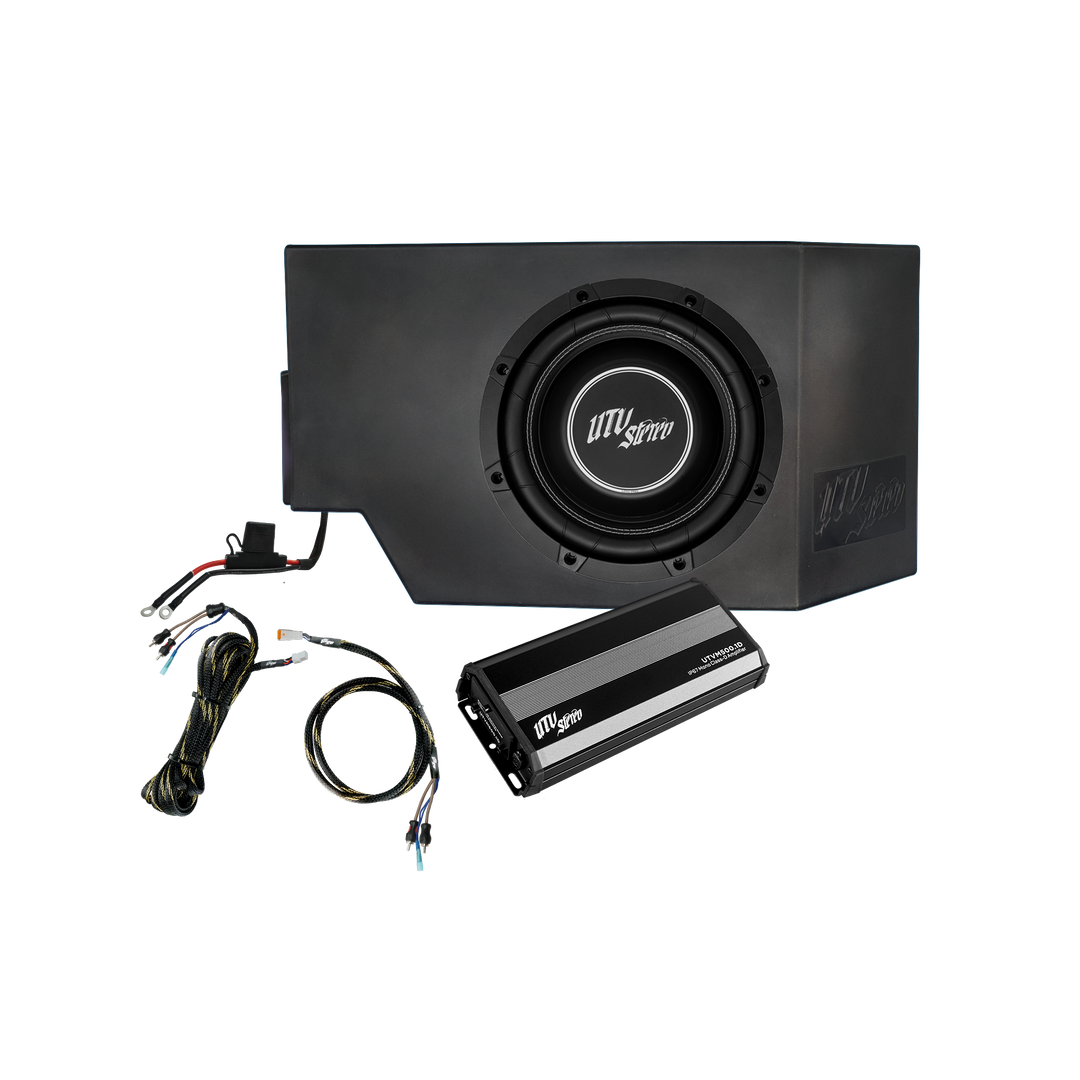 Can-Am® Defender HD10 500W Single Side 10" Subwoofer Kit | UTVS-DEF-SUB-500