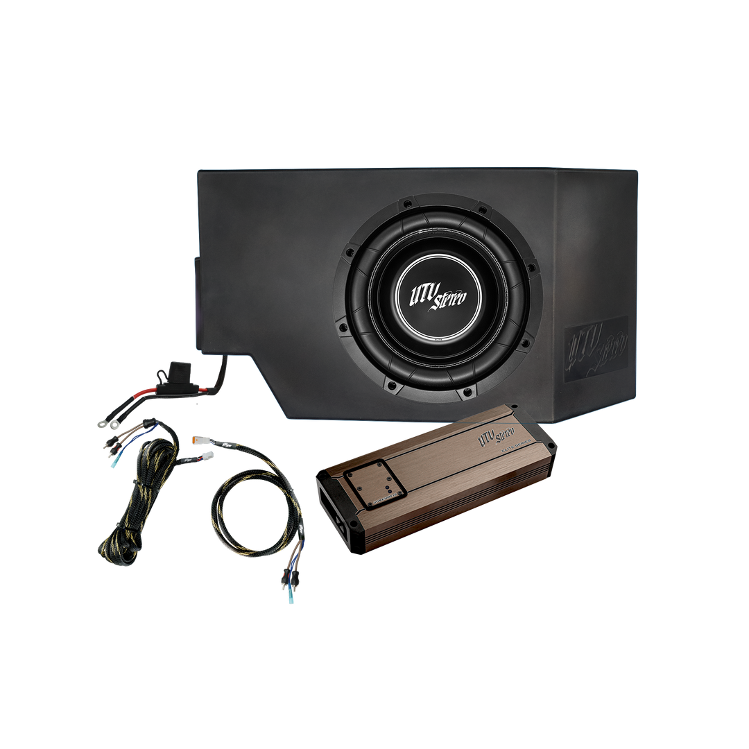 Can-Am® Defender HD10 1200W Single Side 10" Subwoofer Kit  | UTVS-DEF-SUB-1200
